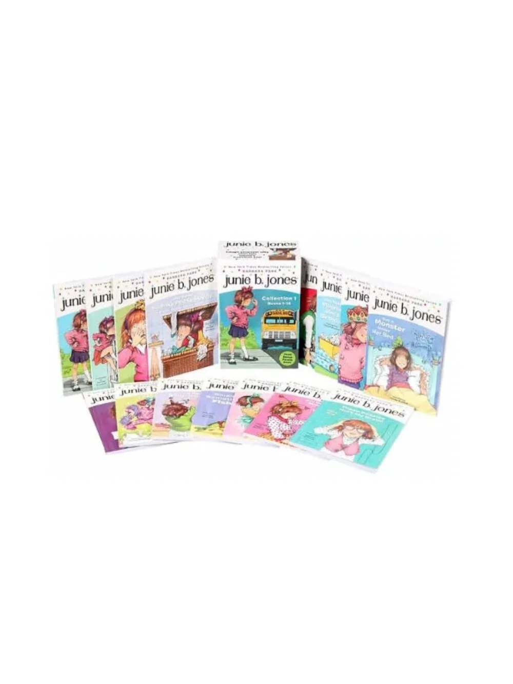 Junie B. Jones Collection 1 Box Set 1-14 Barbara Park Paperback Chapter Books
